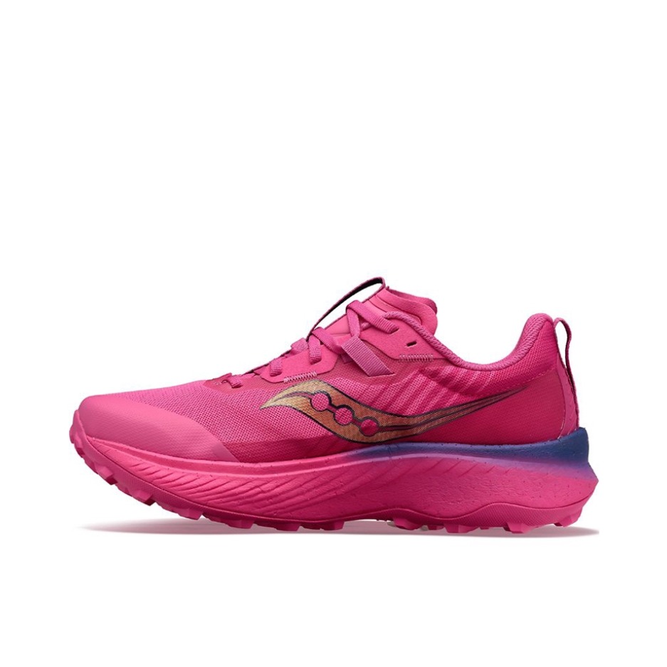 Saucony/索康尼 Endorphin Edge 啡驰 减震 透气 碳板 缓冲 抓地 越野 跑山 织物 跑鞋 男款/M宽/火龙
