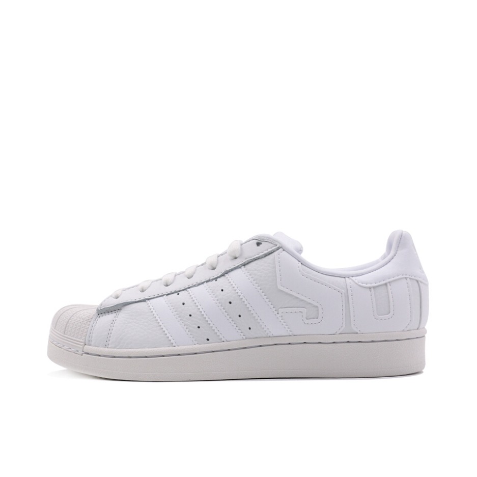 推荐商品：【宋雨琦同款】 adidas Originals Superstar 板鞋 轻便贝壳头薄底舒适百搭耐磨复古 White 白色/灰色