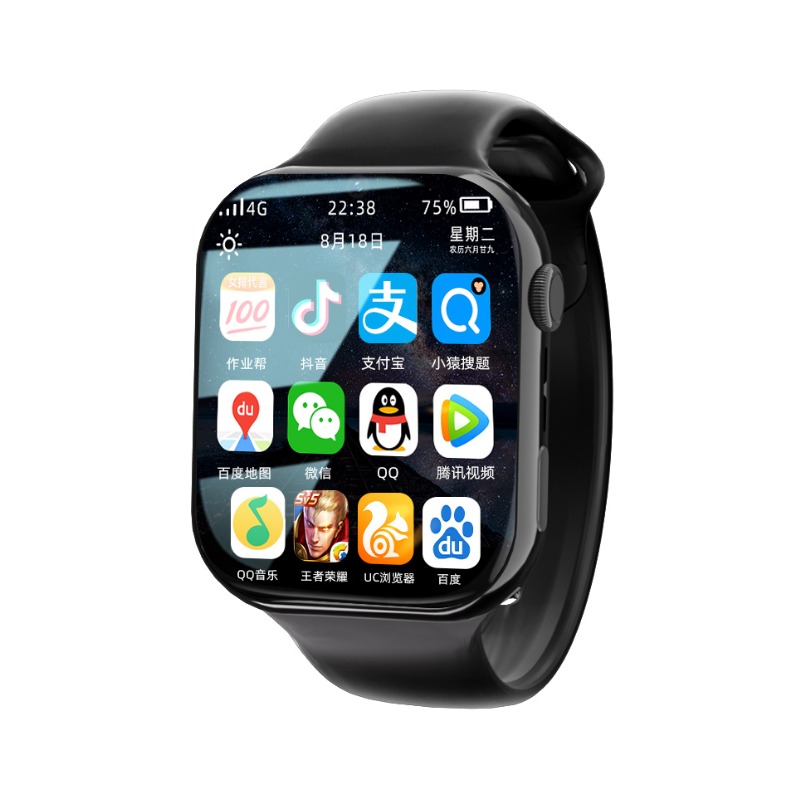 推荐商品：Tangke/唐科 TK-S10 4G全网通可下载可插卡智能电话男女同款手表