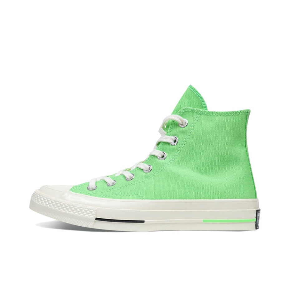推荐商品：Converse/匡威 1970s 帆布鞋 圆头防滑经典复古轻便时尚拼接百搭 Illusion Green 缤纷绿
