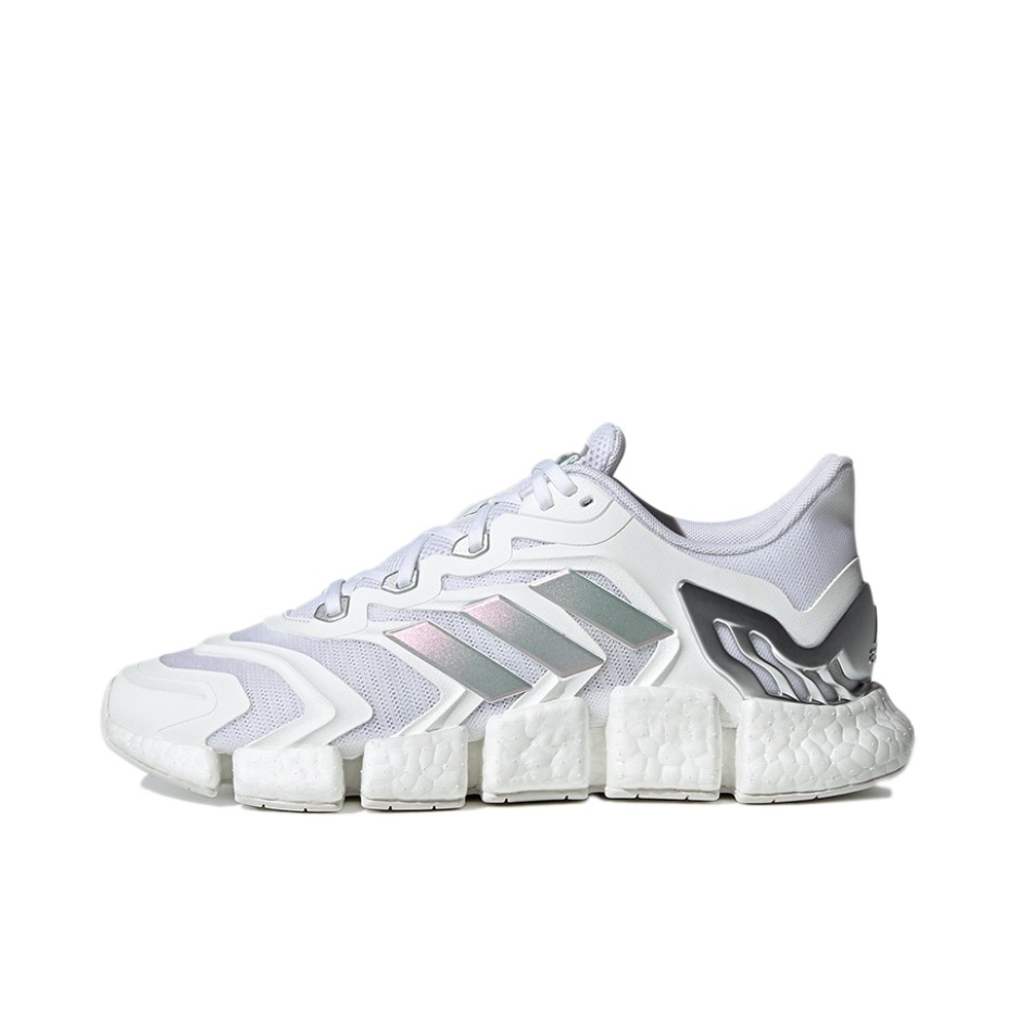 推荐商品：adidas Climacool Vento 跑鞋 缓震回弹防滑耐磨轻便透气复古休闲织物轻运动 白色/银灰