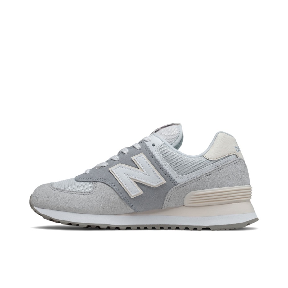 推荐商品：New Balance 574 经典复古 防滑耐磨 缓震 舒适透气 时尚百搭 轻便 阿甘鞋 运动休闲鞋 灰兰色