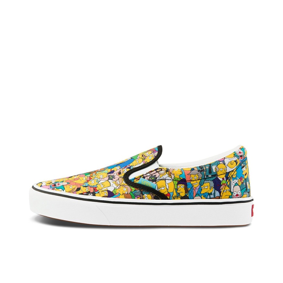 推荐商品：Vans/范斯 Classic Slip-on 防滑 简约 棋盘格 一脚蹬 百搭 休闲 帆布鞋 辛普森联名/大集结