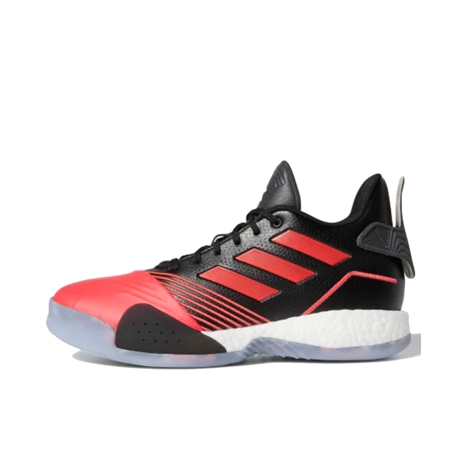 推荐商品：adidas T Mac Millennium 篮球鞋 减震透气防滑耐磨舒适轻便实战训练 Red/Black/White 红黑白
