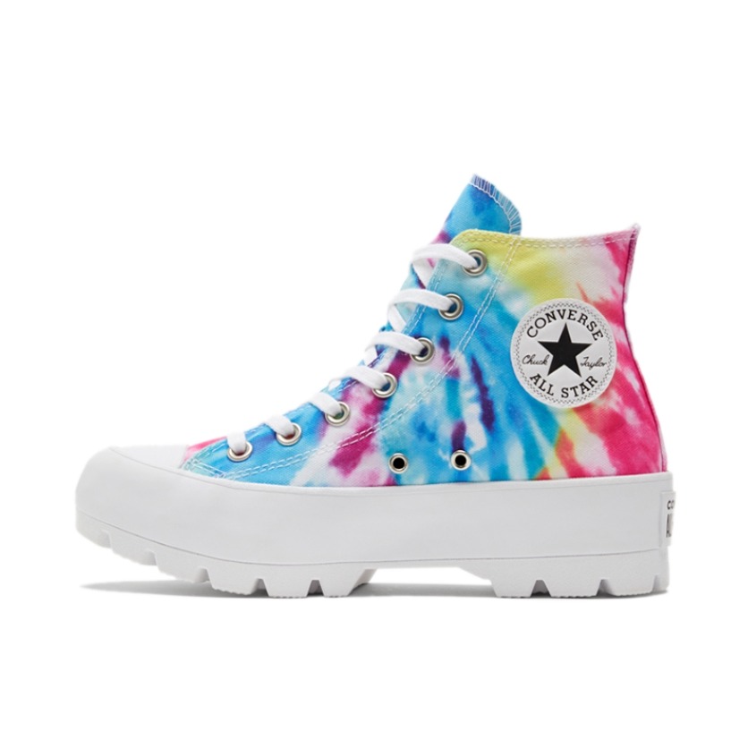 推荐商品：Converse/匡威 Chuck All Star Lugged 轻便舒适 防滑耐磨 防水 厚底 增高鞋 运动休闲鞋 白色/蓝色/黄色/紫色