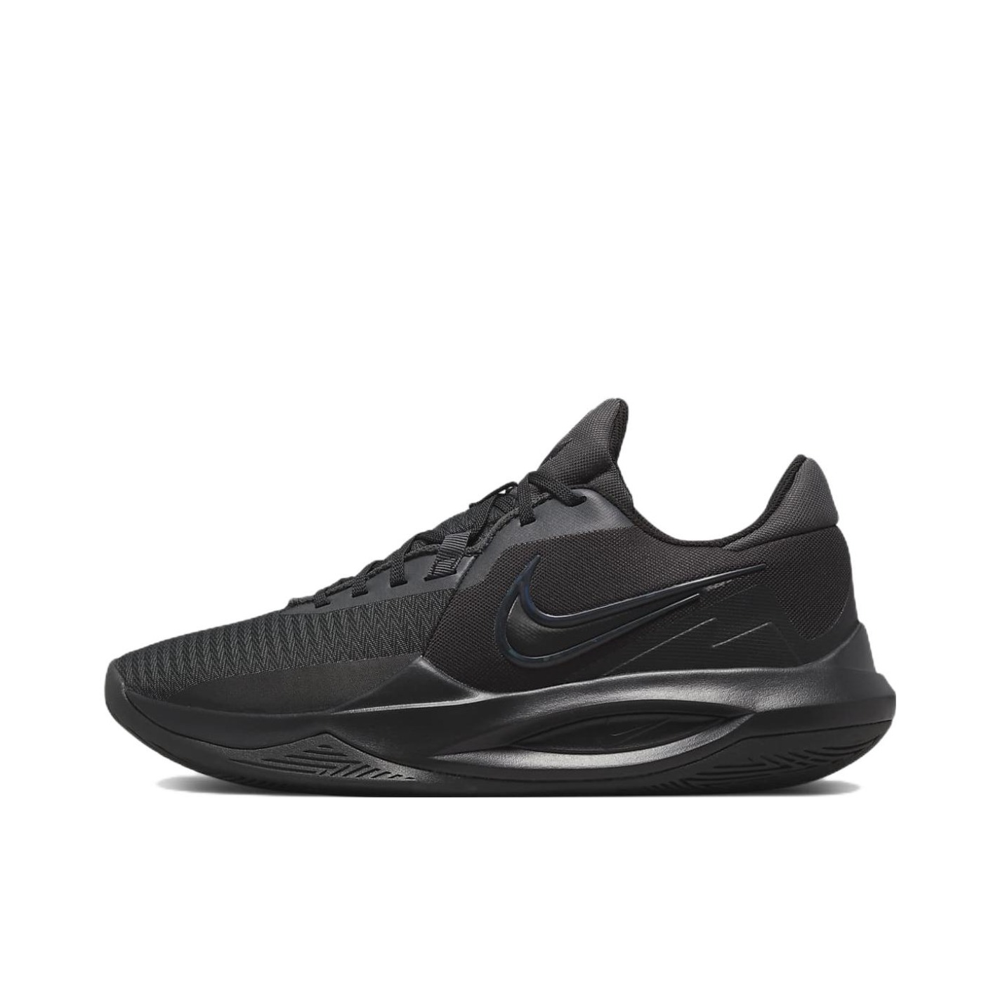 推荐商品：Nike Precision 6 精密6 篮球鞋 抗扭缓震防滑耐磨实战轻盈训练 黑色