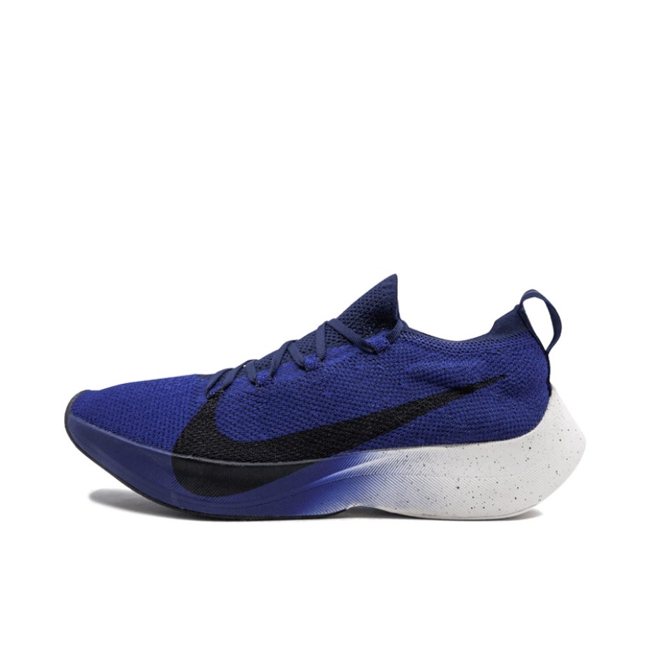 推荐商品：Nike Vapor Street Flyknit 跑鞋 防滑耐磨舒适透气马拉松支撑 Medium Olive 蓝白