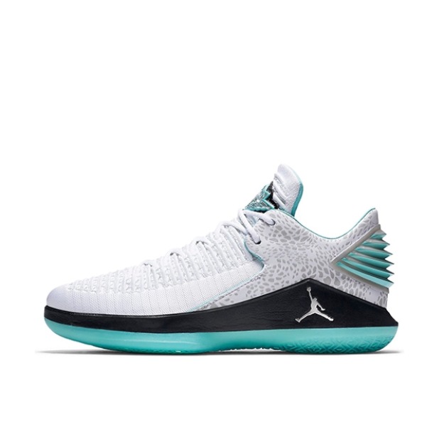 推荐商品：Air Jordan 32 篮球鞋 zoom air缓震支撑飞线实战防滑 Low Guo Ailun PE 郭艾伦PE/中国玉Low