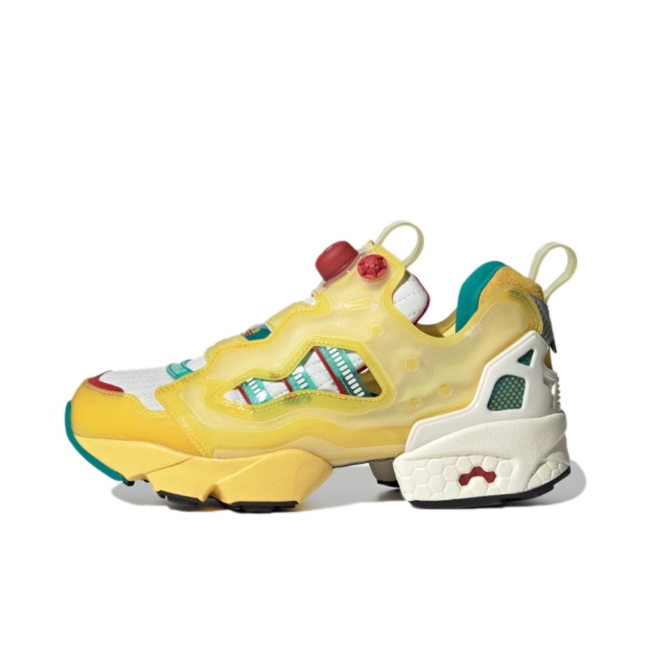 推荐商品：Reebok/锐步 ZX Flux 跑鞋 缓震回弹防滑耐磨舒适透气运动休闲支撑轻便裹性  adidas originals联名/黄色