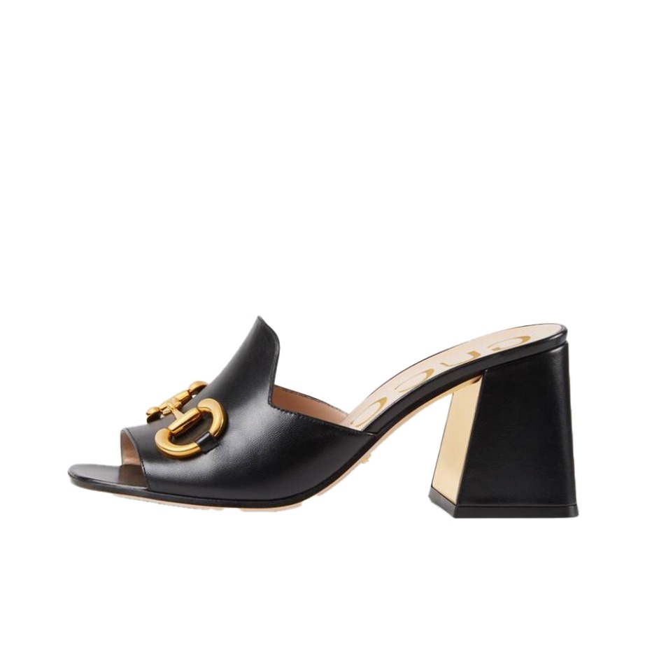 Gucci 古驰 马衔扣高跟凉鞋 655412