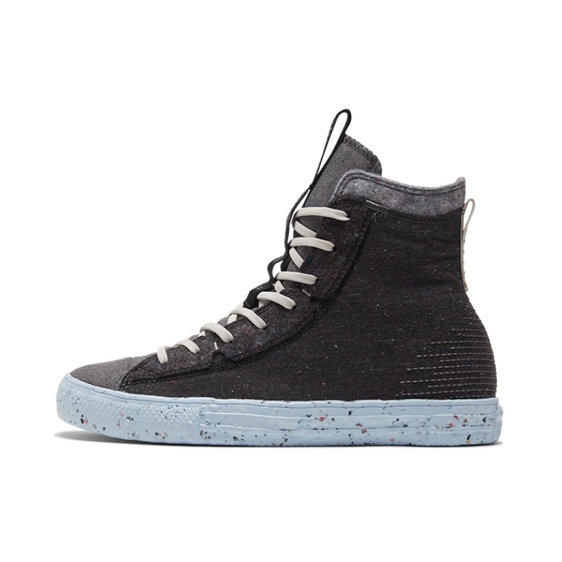 推荐商品：Converse/匡威 Chuck Taylor All Star 帆布鞋 常青款轻便防滑耐磨百搭复古圆头减震贴合高帮 高帮/环保材质/黑色/灰色