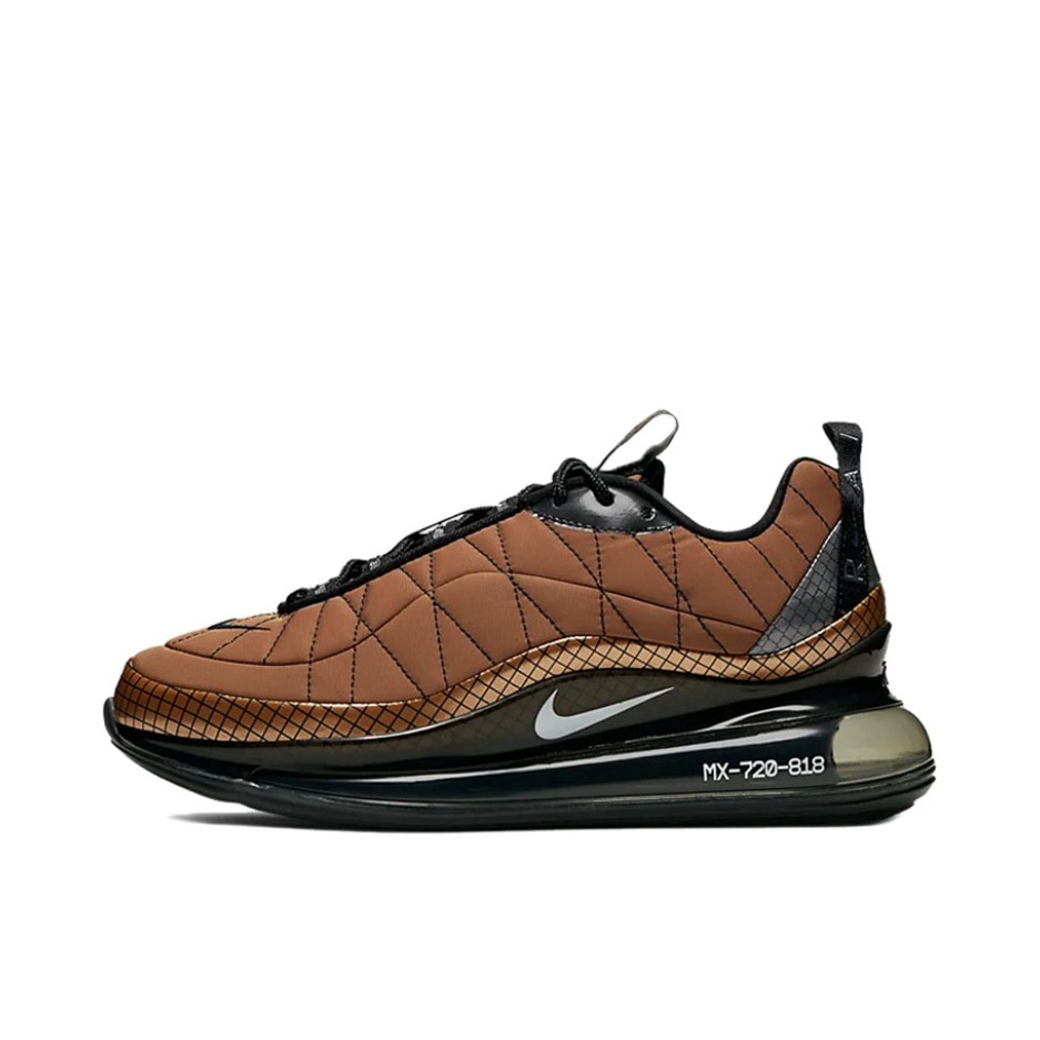 推荐商品：Nike Air Max 720 818 跑鞋 气垫缓震防滑耐磨轻便运动全掌支撑 Metallic Copper 金属铜/网革黑