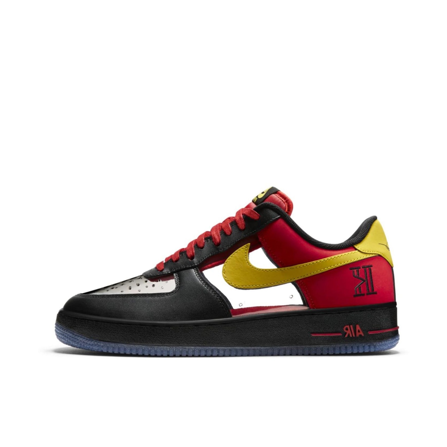 推荐商品：Nike Air Force 1 空军一号 板鞋 轻便舒适百搭耐磨防滑复古 Kyrie Irving Black Red 欧文PE