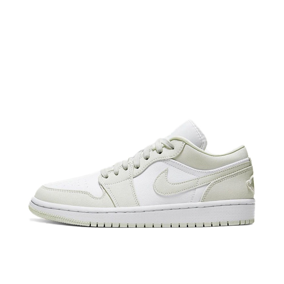 推荐商品：Air Jordan 1 板鞋 运动休闲鞋 复古潮流支撑合成革 Spruce Aura 低帮/云杉白/浅薄荷