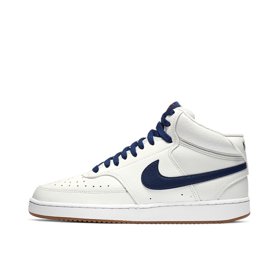 推荐商品：Nike Court Vision 板鞋 复古缓震抓地防滑轻便 白色/藏蓝