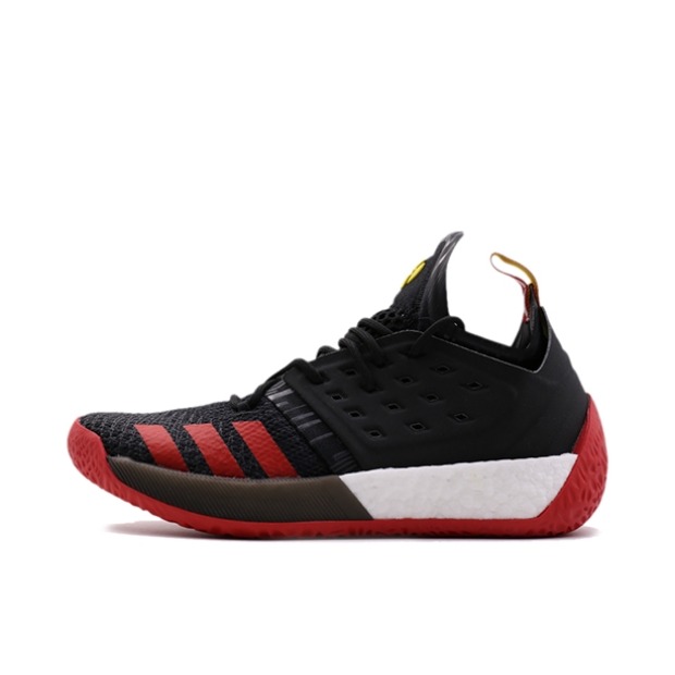 推荐商品：adidas Harden Vol.2 哈登2代 篮球鞋 防滑耐磨舒适透气实战平衡轻便 Black/Red 黑红