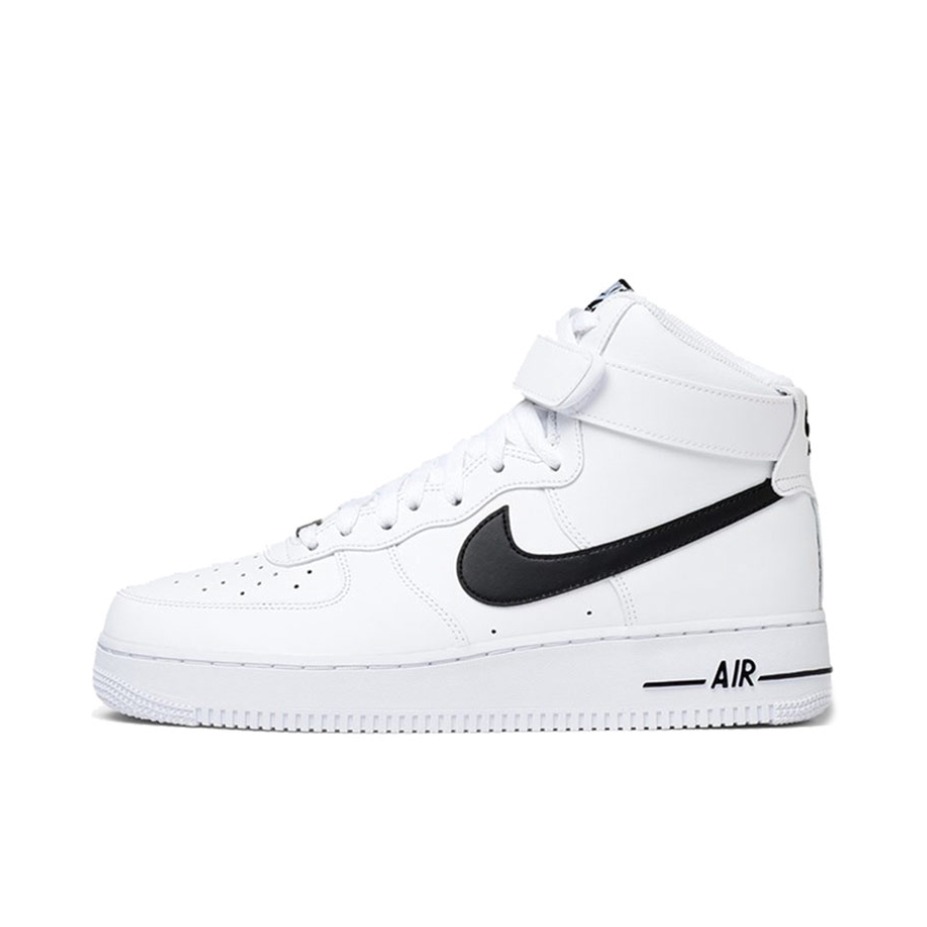 推荐商品：Nike Air Force 1 空军一号 板鞋 轻便舒适百搭耐磨防滑复古 High White/Black 高帮/白色/黑钩