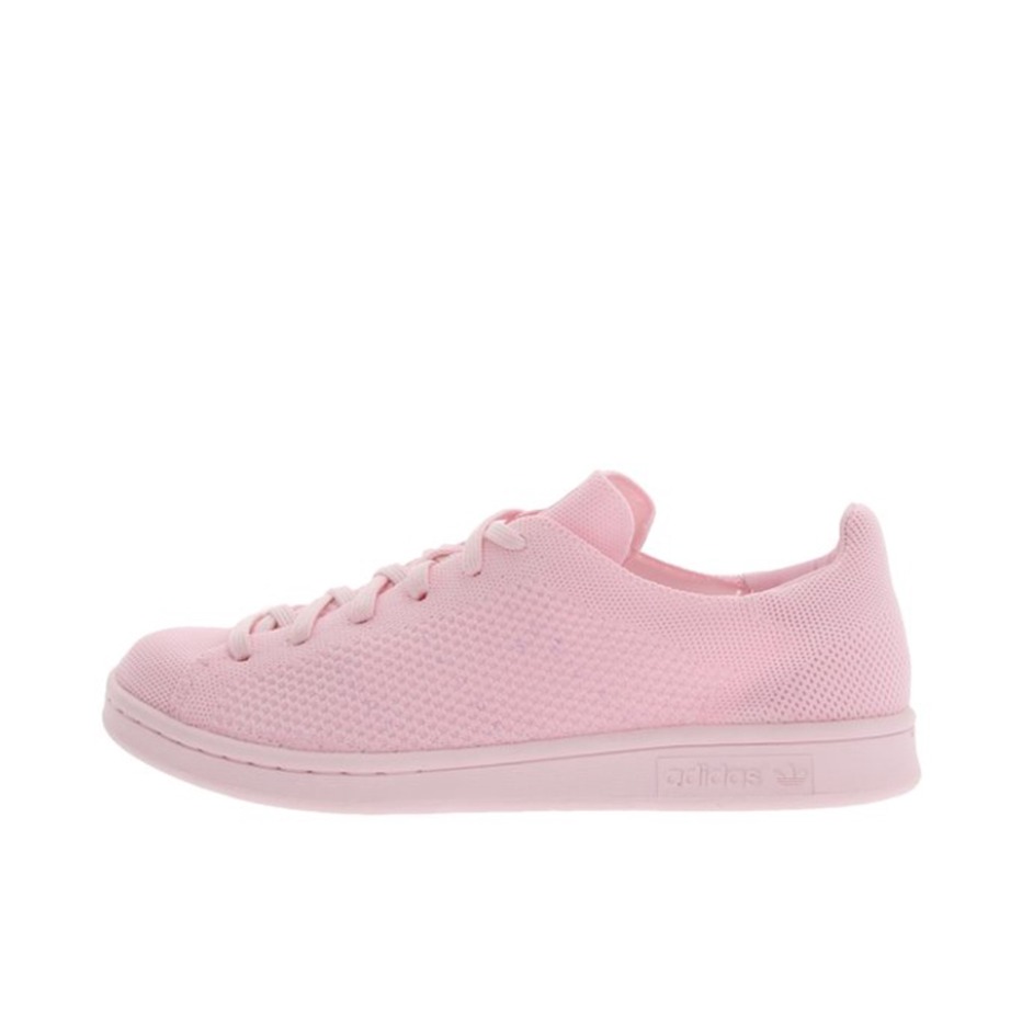 推荐商品：adidas Originals Stan Smith 板鞋 减震透气轻便低帮包裹性 Triple Semi Pink Glow 粉色编织
