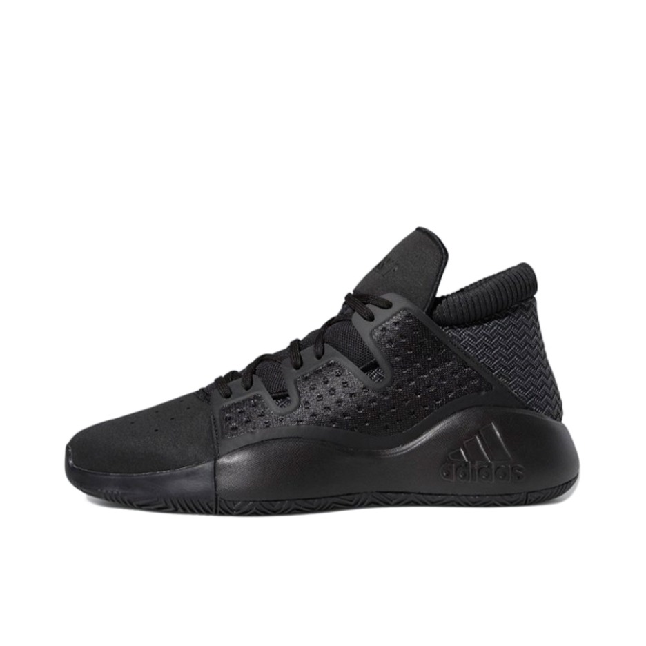 推荐商品：adidas Pro Vision 防滑耐磨 实战 篮球鞋 Triple Black 黑色