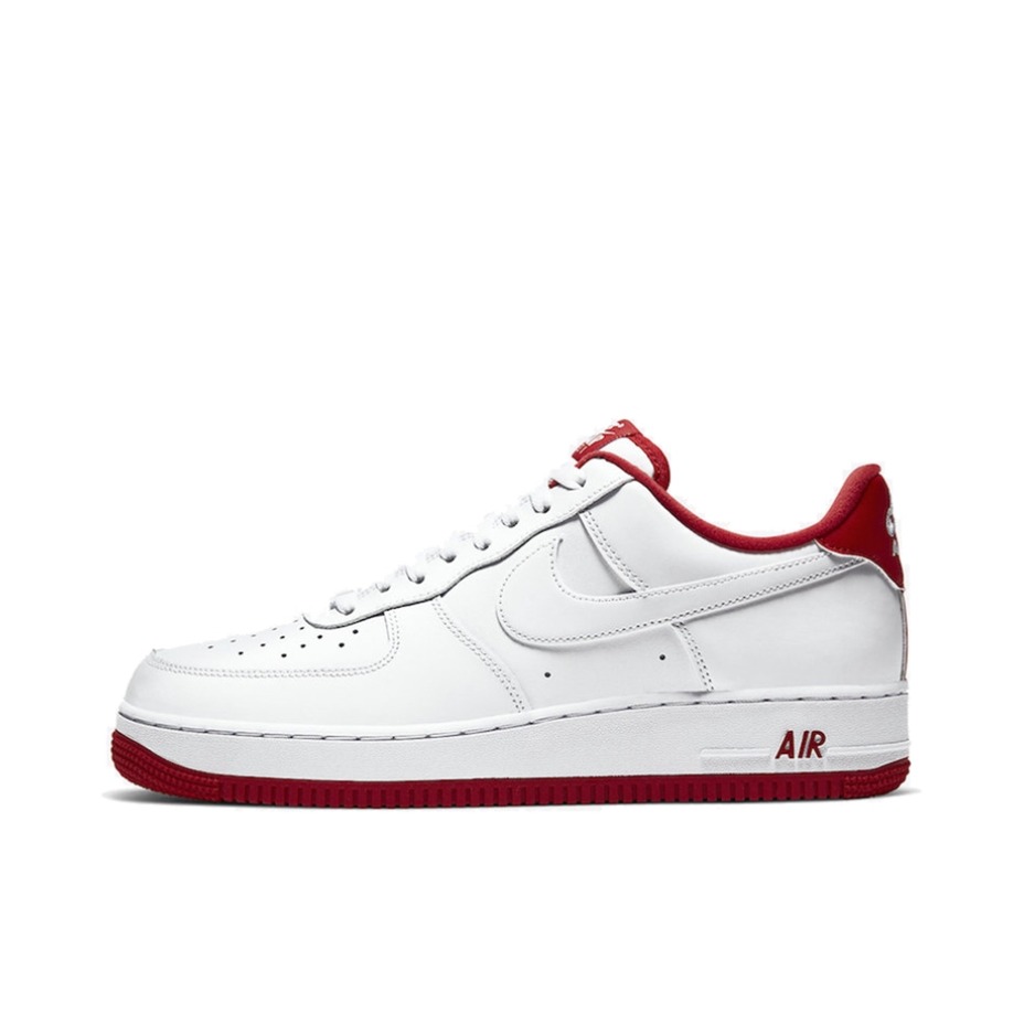 推荐商品：Nike Air Force 1 空军一号 板鞋 轻便舒适百搭耐磨防滑复古 White/University Red 低帮/白/大学红/2020