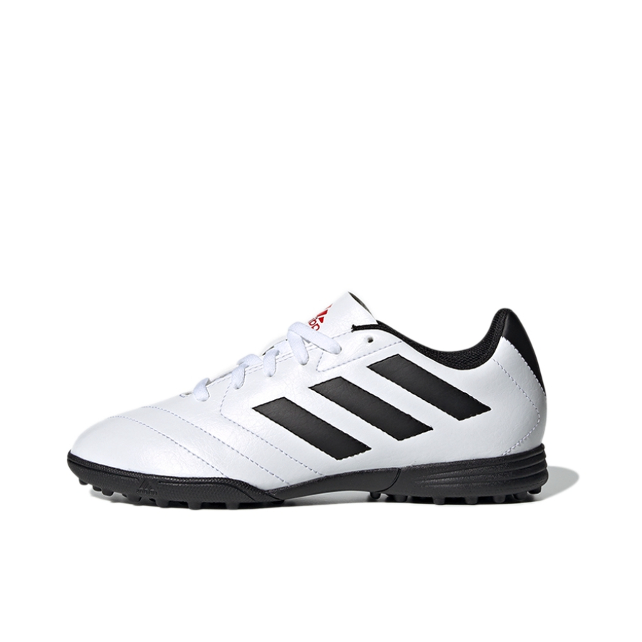 推荐商品：adidas Goletto VII TF 入门 胶质碎钉 人造草地 圆头 训练 足球鞋 Core Black/Cloud White 白黑