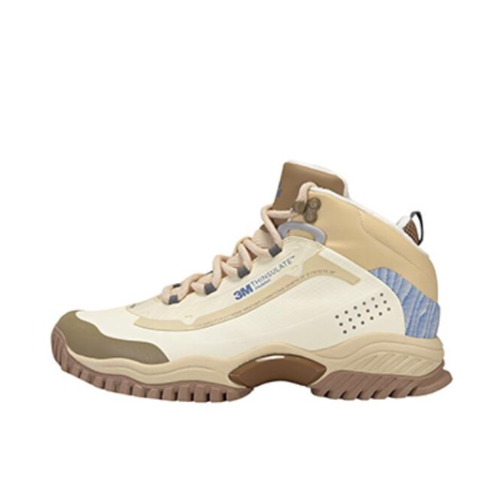 推荐商品：李宁 霸虎Lite 防滑耐磨 保暖加厚 舒适回弹 时尚潮流 运动鞋 AGLS103/AGLS104 褐色