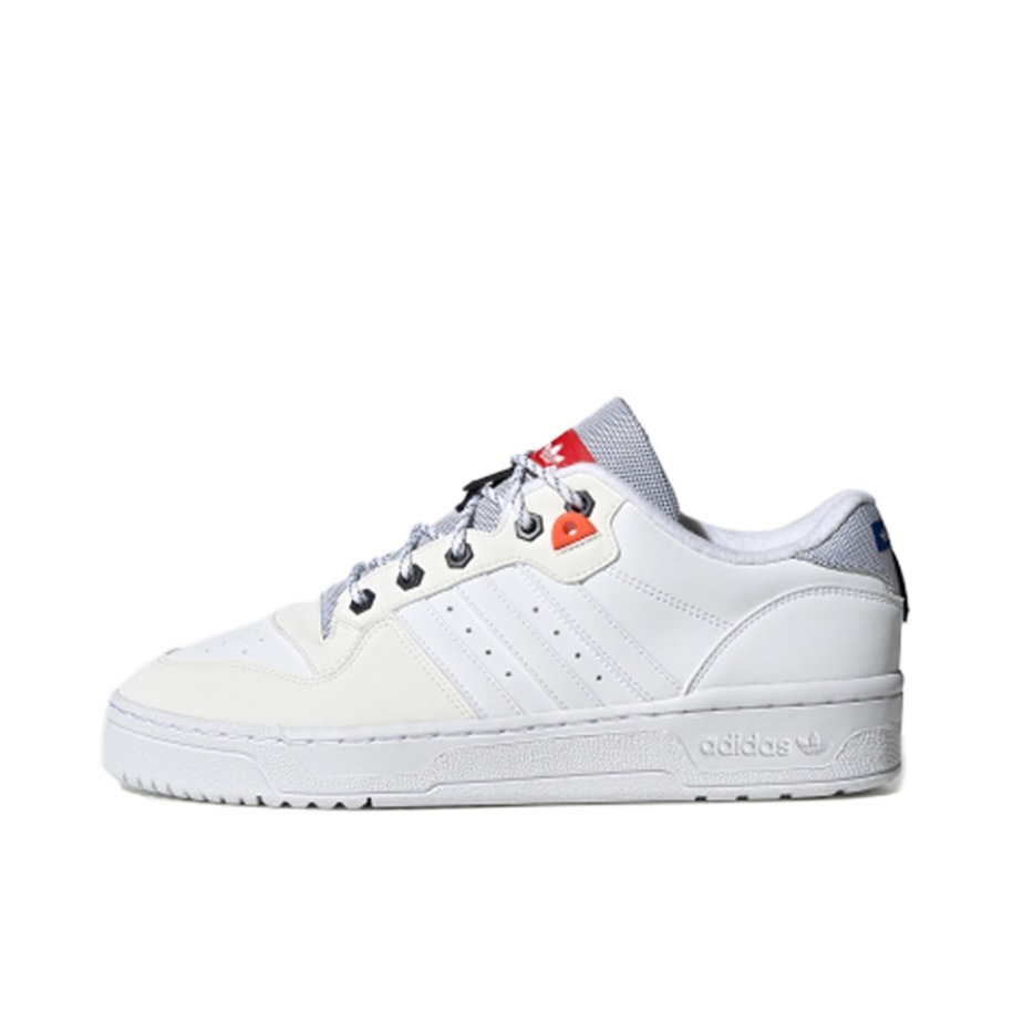 推荐商品：adidas Originals Rivalry 舒适简约 复古 轻便 透气 运动休闲鞋 White/Black 白色/黑色Low