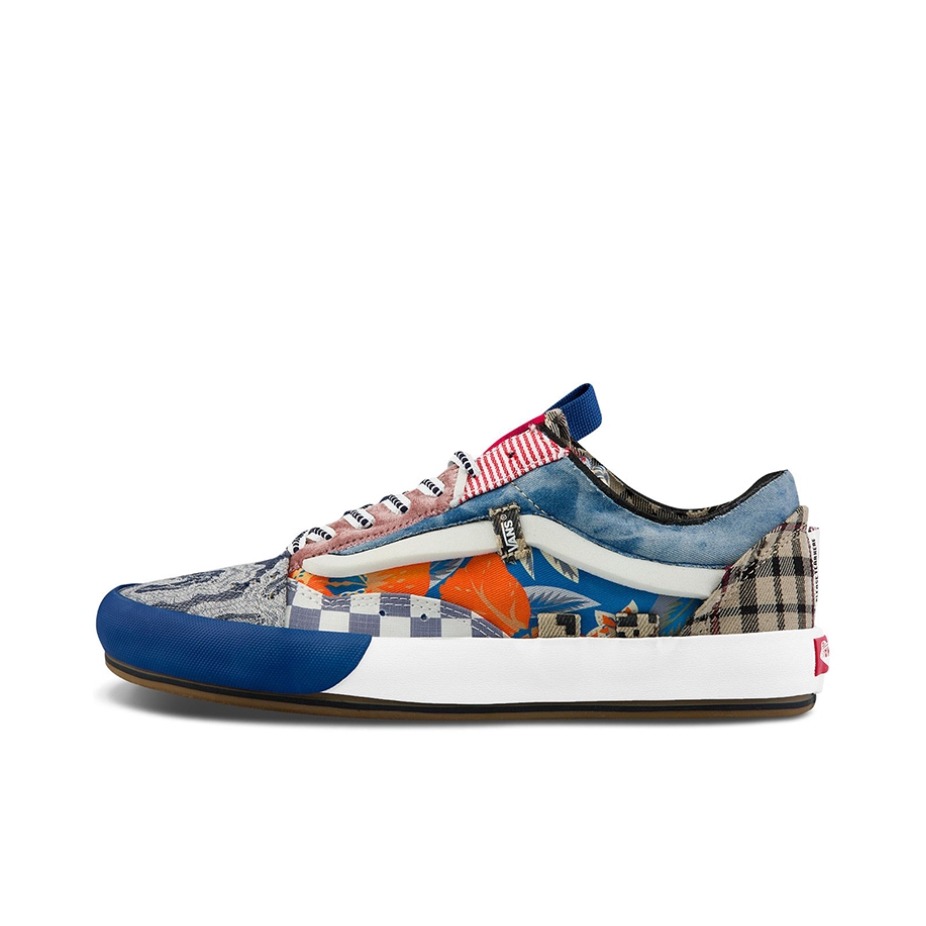 推荐商品：Vans/范斯 Old Skool 滑板鞋 板鞋 轻便防滑复古舒适经典 解构/花色