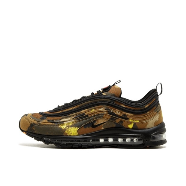 推荐商品：Nike Air Max 97 跑鞋 气垫减震全掌舒适透气防滑耐磨百搭复古织物合成革运动时尚圆头包裹性支撑 Country Camo (Italy) 意大利迷彩限定