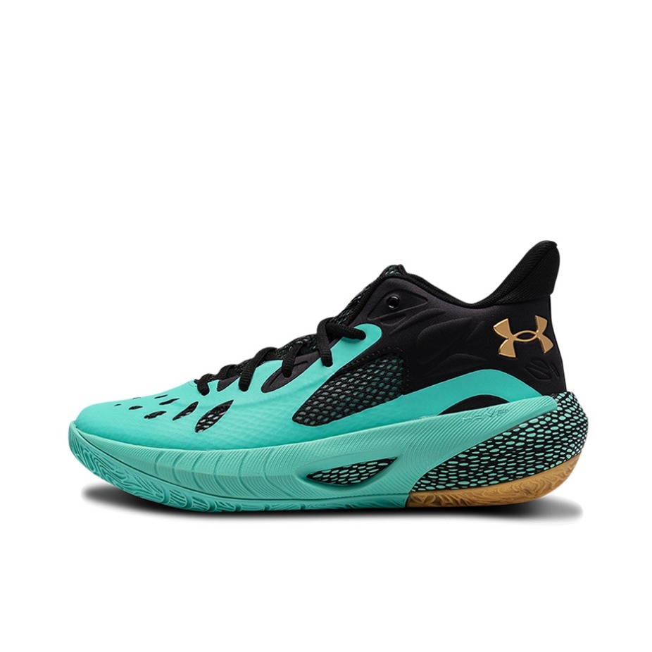推荐商品：Under Armour/安德玛 Hovr Havoc 3 防滑耐磨 圆头 篮球鞋 绿色