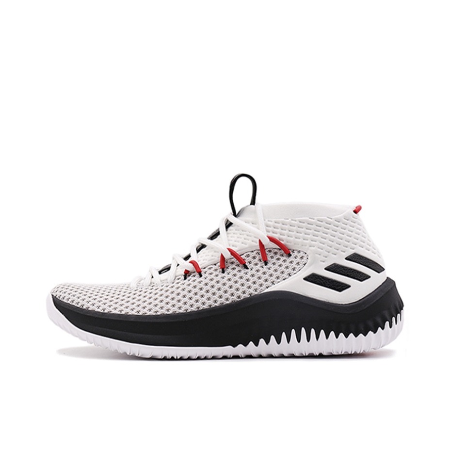 推荐商品：adidas Dame 4 利拉德 篮球鞋 防滑耐磨减震轻便网布 Rip City 首发黑白