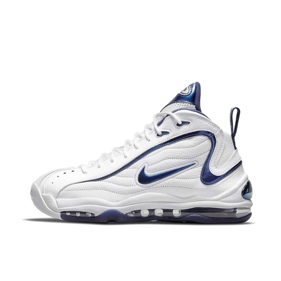 推荐商品：Nike Air Total Max Uptempo 防滑耐磨 舒适减震 支撑透气 复古百搭 织物 合成革 潮流简约 篮球鞋 Midnight Navy 2021/午夜蓝