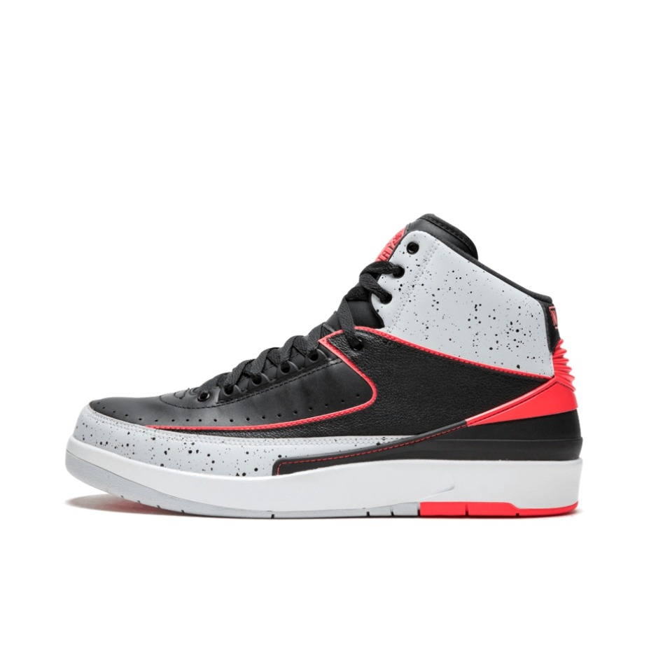 推荐商品：Air Jordan 2 运动休闲鞋 缓震防滑耐磨潮流复古包裹性 Infrared Cement 射线红