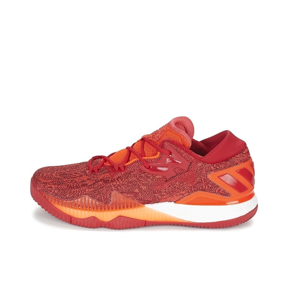 推荐商品：adidas Crazylight Boost 2016 篮球鞋 防滑耐磨减震实战圆头舒适百搭 Scarlet/White 大红
