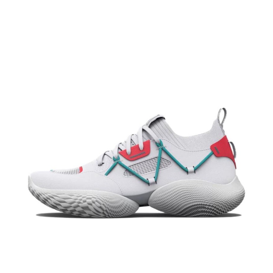 推荐商品：Under Armour/安德玛 Curry Flow POD 健身训练 透气 缓震耐磨 运动 篮球鞋 白色