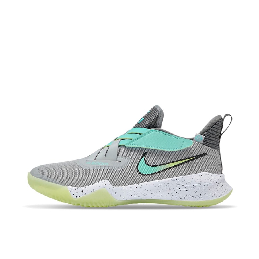 推荐商品：Nike Zoom Flight 2 轻盈缓震 防滑耐磨 实战 舒适百搭 篮球鞋 GS/灰色/绿色/白色