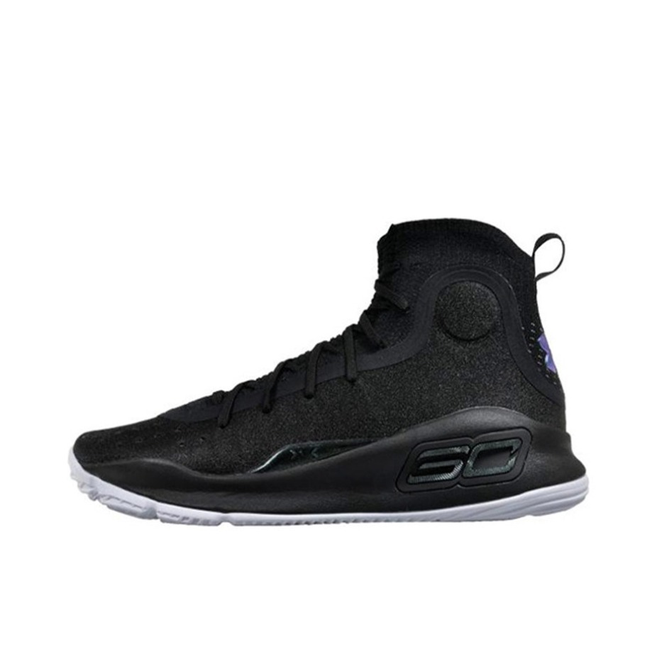 推荐商品：Under Armour/安德玛 Curry 4 库里4 实战训练 防滑耐磨 舒适减震 时尚百搭 篮球鞋 Black More Range  圣诞限定