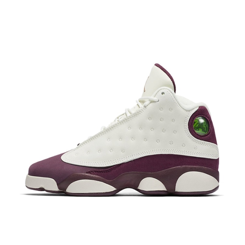 推荐商品：Air Jordan 13 篮球鞋 zoom air缓震支撑抓地减震防滑舒适拼接复古耐穿 Bordeaux 波尔多