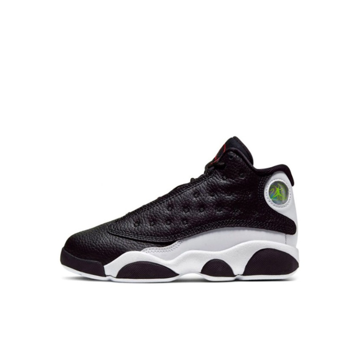 推荐商品：Air Jordan 13 复古经典 防滑耐磨 减震 圆头 舒适 防踢 儿童篮球鞋 小童/黑色/白色