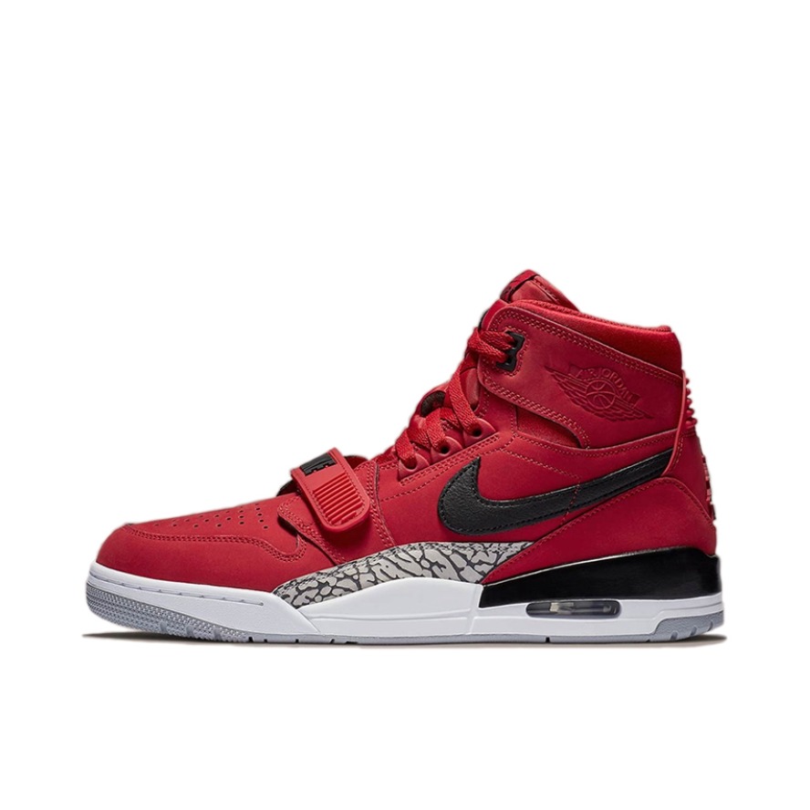 推荐商品：Air Jordan Legacy 312 板鞋 运动休闲鞋 三合一魔术贴缓震复古回弹合成革 Toro 红/黑/白/合体