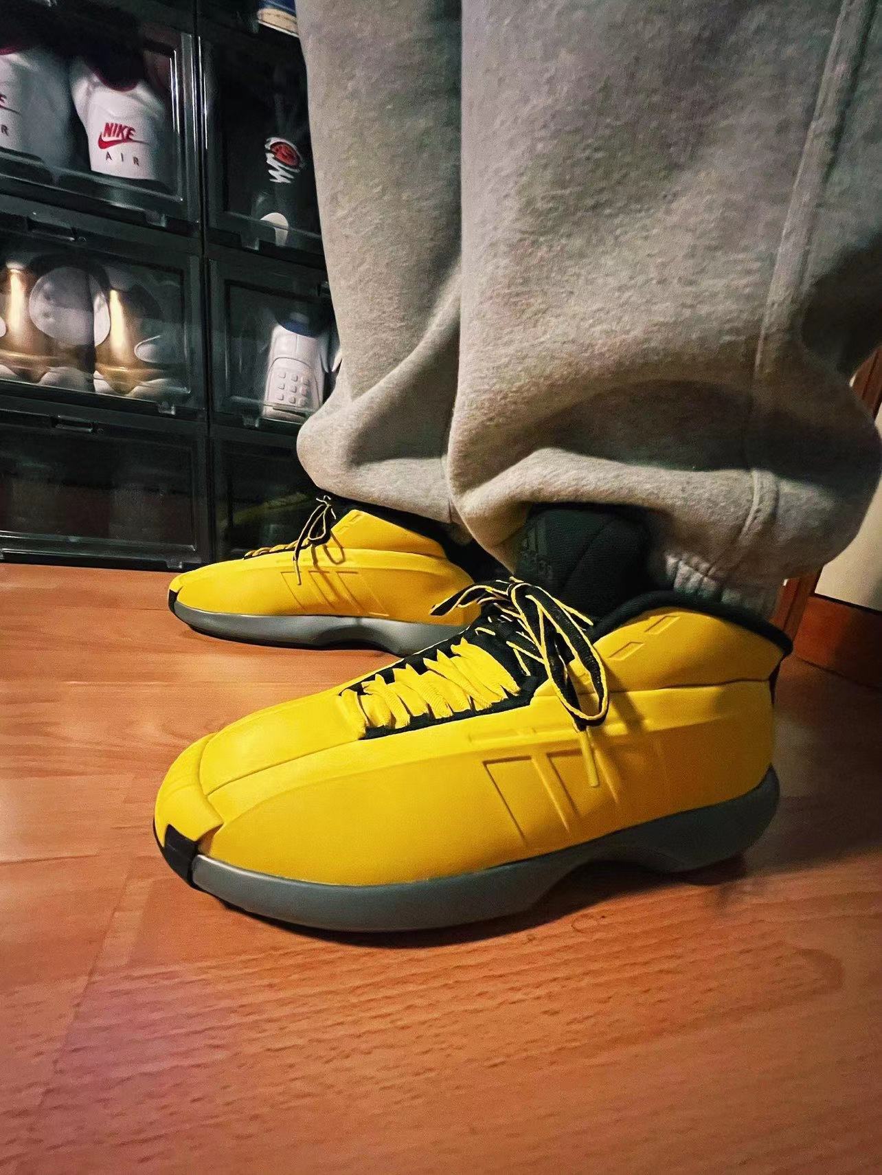 adidas Crazy 1黄色/黑色