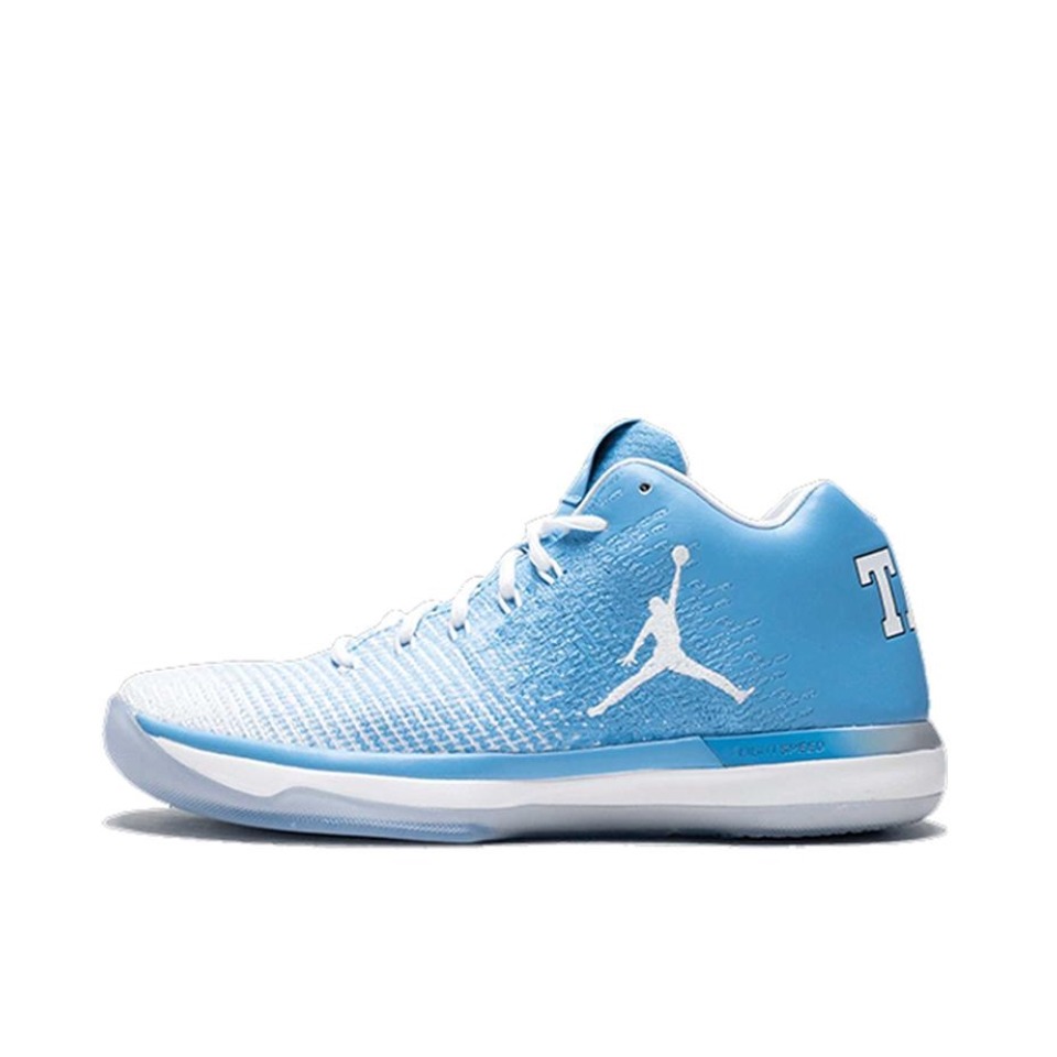 推荐商品：Air Jordan 31 篮球鞋 全掌zoom air缓震支撑防滑耐磨实战 Low UNC 北卡蓝Low