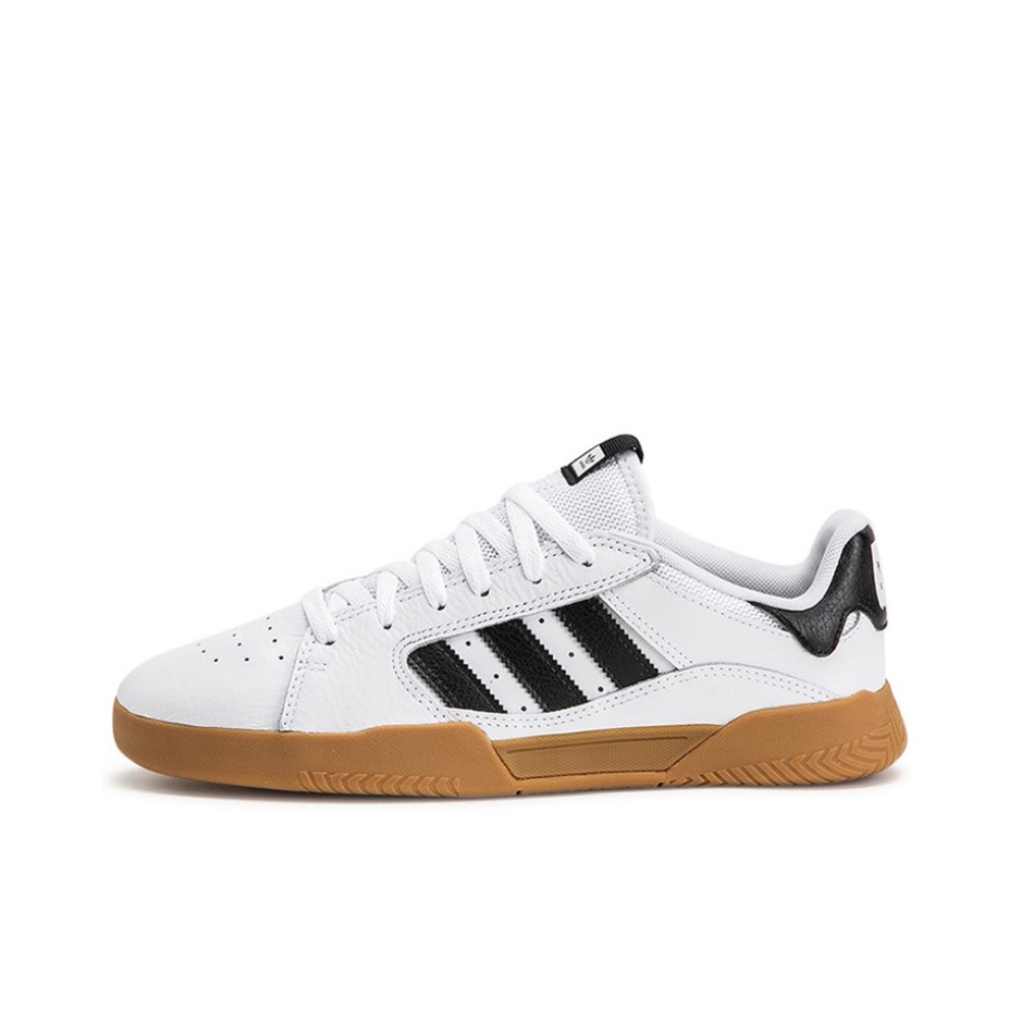推荐商品：adidas VRX Cup 运动休闲鞋 防滑耐磨缓震复古 White/Black/Gum 白黑生胶Low