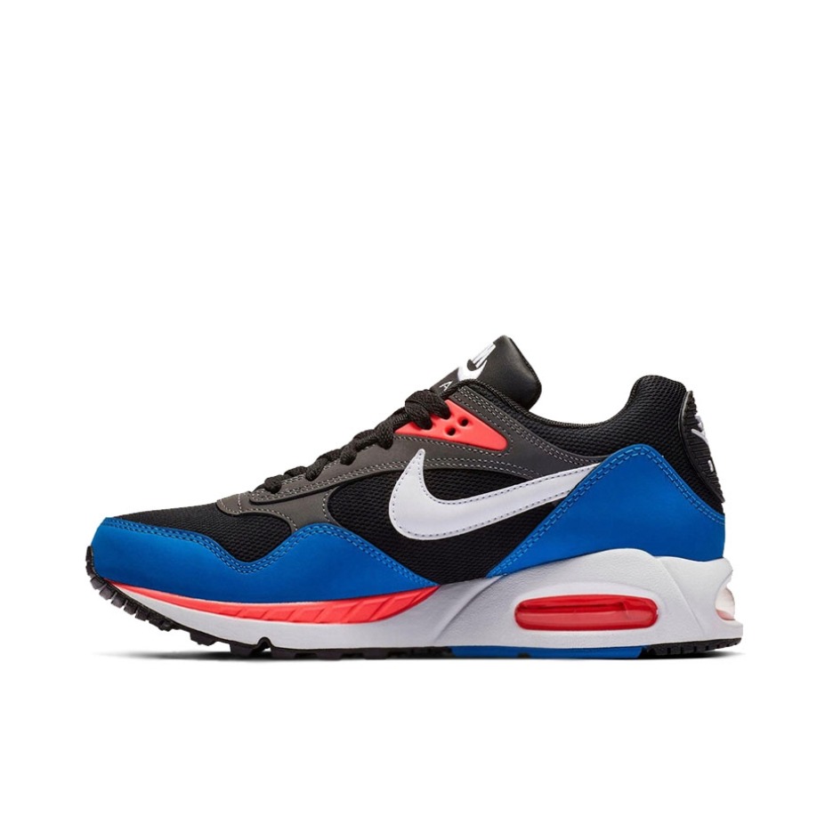 推荐商品：Nike Air Max Correlate 跑鞋 减震回弹防滑耐磨轻便透气运动织物复古气垫 Digi Lightning 黑蓝粉