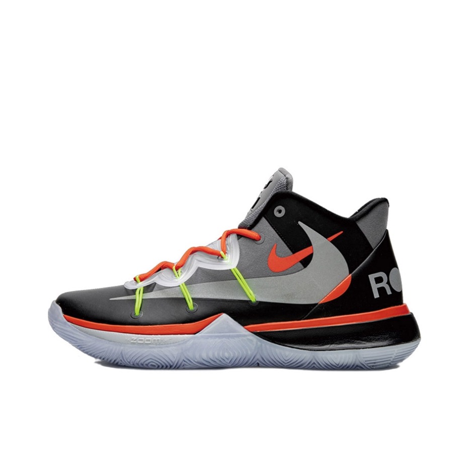 推荐商品：Nike Kyrie 5 欧文5 zoom 实战训练 舒适减震 防滑耐磨 织物 篮球鞋 Welcome Home Rokit联名/回家