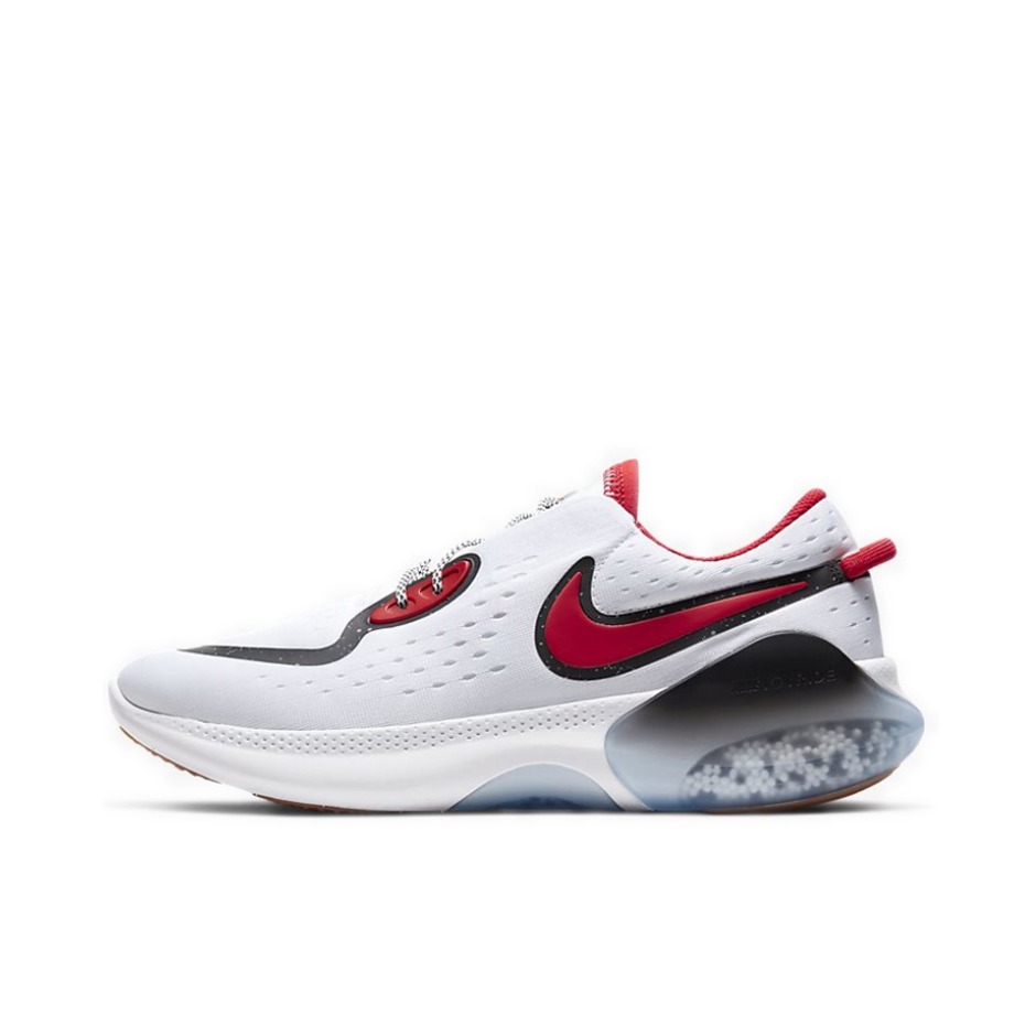 推荐商品：Nike Joyride Dual Run 跑鞋 舒适休闲轻便透气减震回弹防滑耐磨织物支撑运动圆头 White/Red/Black 白红黑