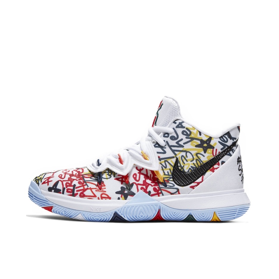推荐商品：Nike Kyrie 5 欧文5 zoom 实战训练 舒适减震 防滑耐磨 织物 篮球鞋 Keep Sue Fresh SueBird限定