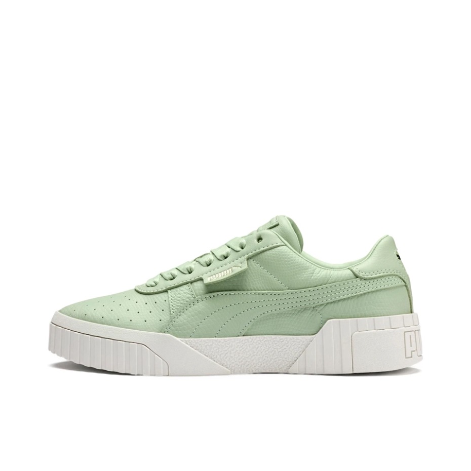 推荐商品：Puma/彪马 Cali 板鞋 时尚复古减震回弹增高防滑耐磨舒适透气厚底 LightGreen 翠绿
