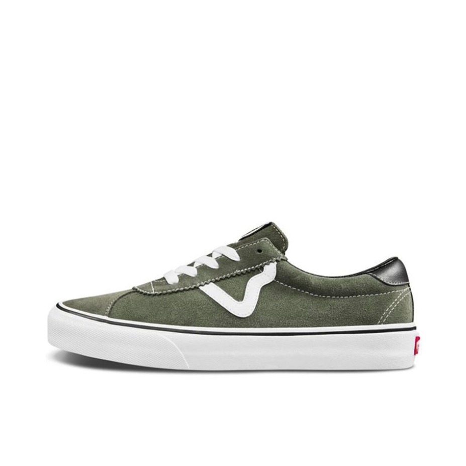 推荐商品：Vans/范斯 Epoch Sports 板鞋 翻毛皮复古简约减震防滑耐磨防水 军绿麂皮