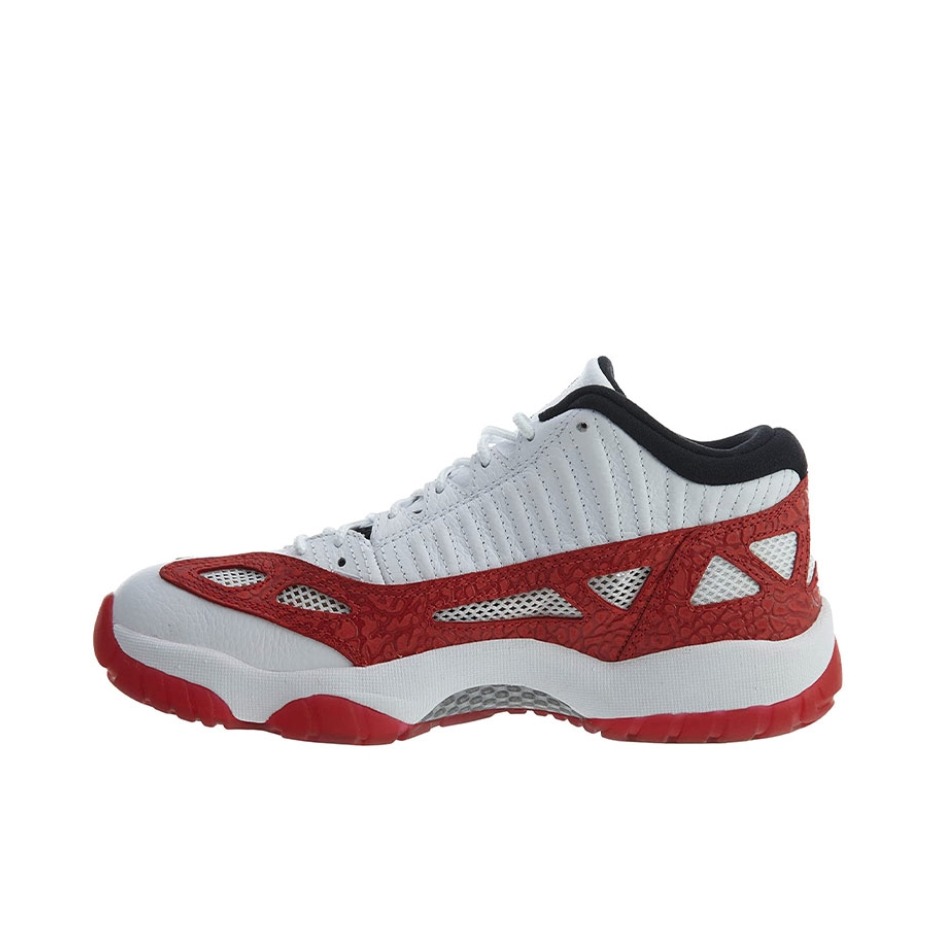 推荐商品：Air Jordan 11 篮球鞋 复古百搭防滑耐磨舒适 Low IE White Gym Red IE/白红